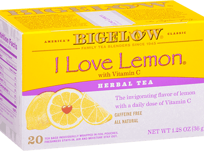Buy Bigelow I Love Lemon from Tidewater Coffee